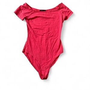 Forever 21 Vibrant Dark Pink Bodysuit